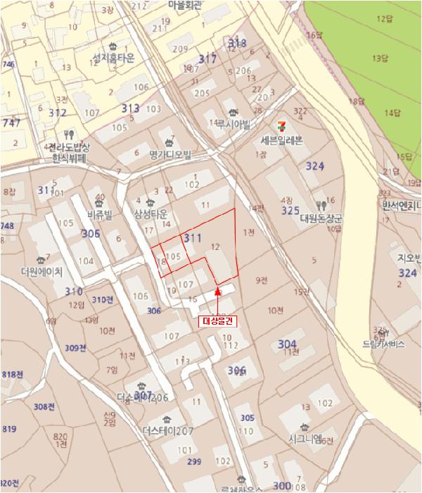 경기도 파주시 조리읍 대원리 311-12 삼성타운 에이동 4층402호 다세대(빌라) 경매 사진 12