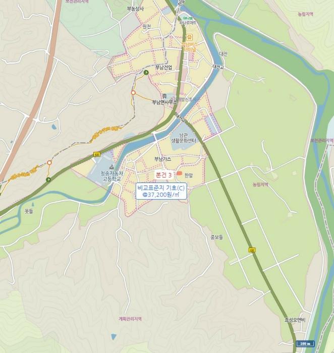 경상북도 청송군 부남면 대전리 539 대지 경매 사진 33