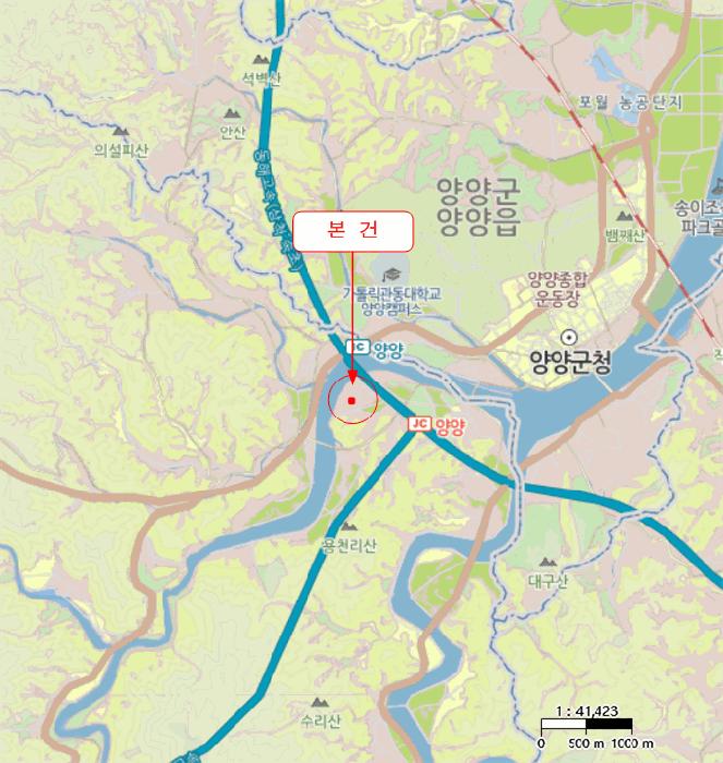 강원특별자치도 양양군 서면 북평리 407-28 임야 경매 사진 6
