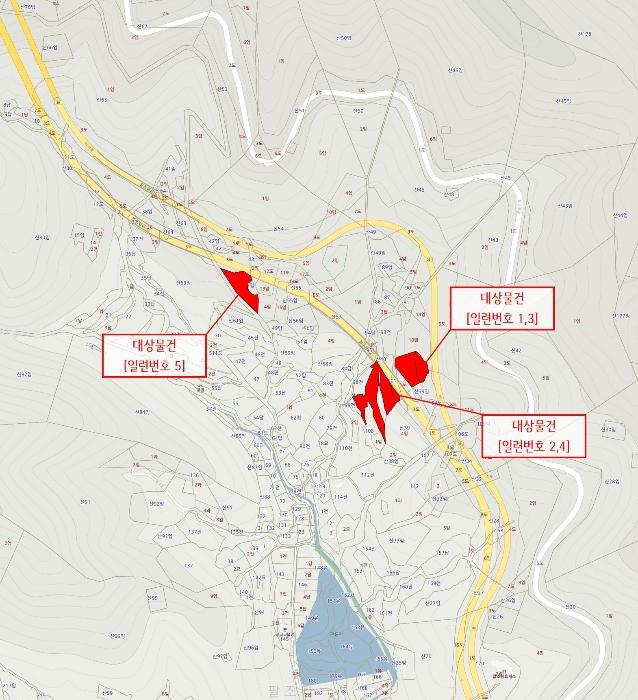 경상북도 청도군 이서면 팔조리 산62 임야 경매 사진 13