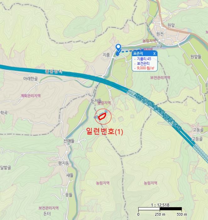 경상북도 영덕군 지품면 지품리 257 전 경매 사진 5