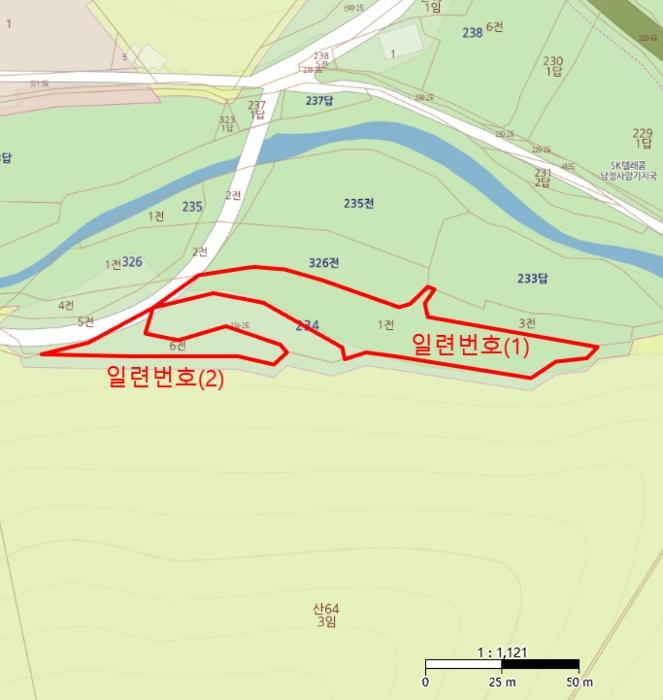 경상북도 영덕군 남정면 사암리 319-3 대지 경매 사진 8