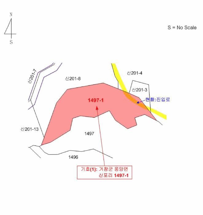 경상남도 거창군 웅양면 산포리 1497-1 전 경매 사진 9