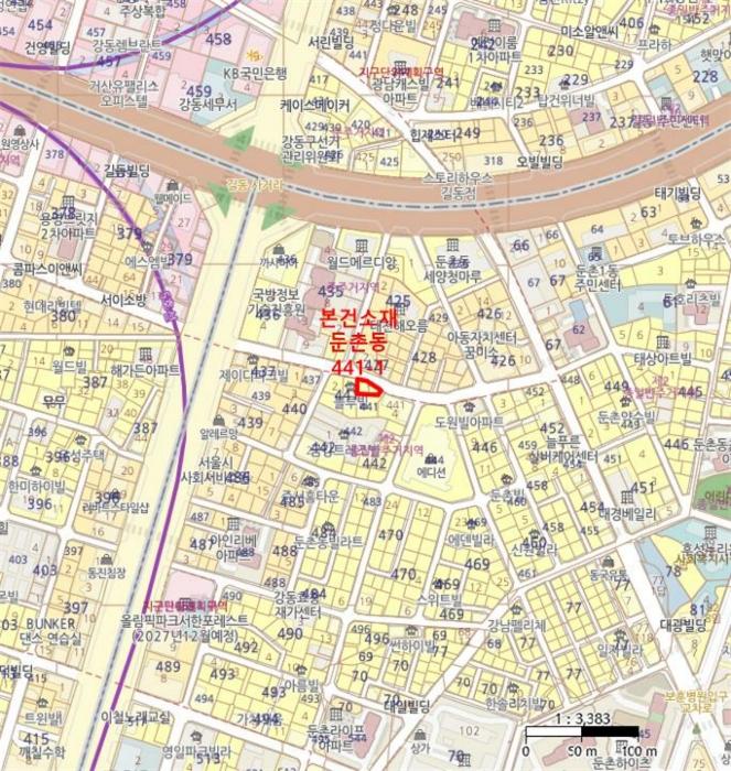 서울특별시 강동구 양재대로102길 26, 5층501호 (둔촌동,라온스토리)구) 서울특별시 강동구 둔촌동 441-1 다세대(빌라) 경매 사진 11