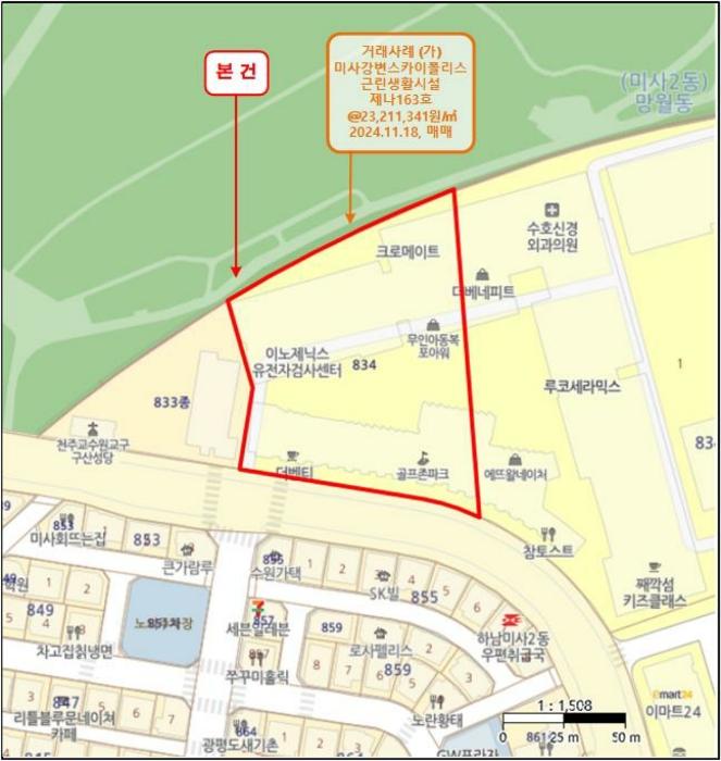 경기도 하남시 미사강변한강로 135, 1층나171호 (망월동,미사강변스카이폴리스근린생활시설)구) 경기도 하남시 망월동 834 근린상가 경매 사진 20