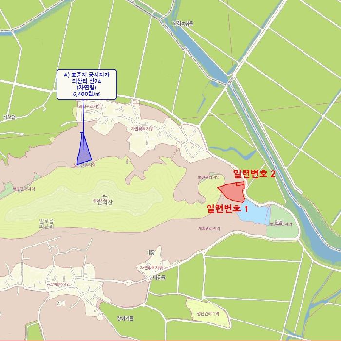 전라남도 무안군 일로읍 의산리 산102 임야 경매 사진 12