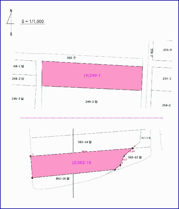 충청남도 부여군 외산면 복덕리 362-15 답 경매 사진 9
