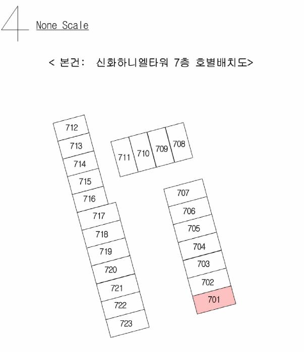 부산광역시 해운대구 좌동 1459-4 신화하니엘타워 7층701호 오피스텔 경매 사진 8