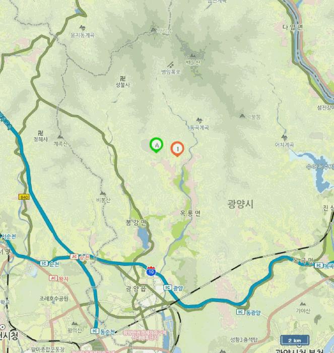 전라남도 광양시 옥룡면 추산리 산32-5 임야 경매 사진 14