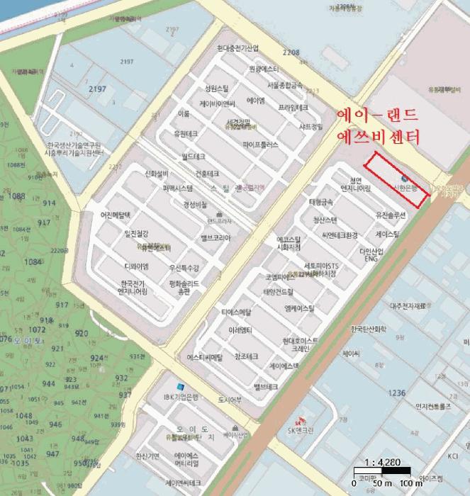 경기도 시흥시 정왕동 2210 에이-랜드에쓰비센타 1층107호 근린상가 경매 사진 18