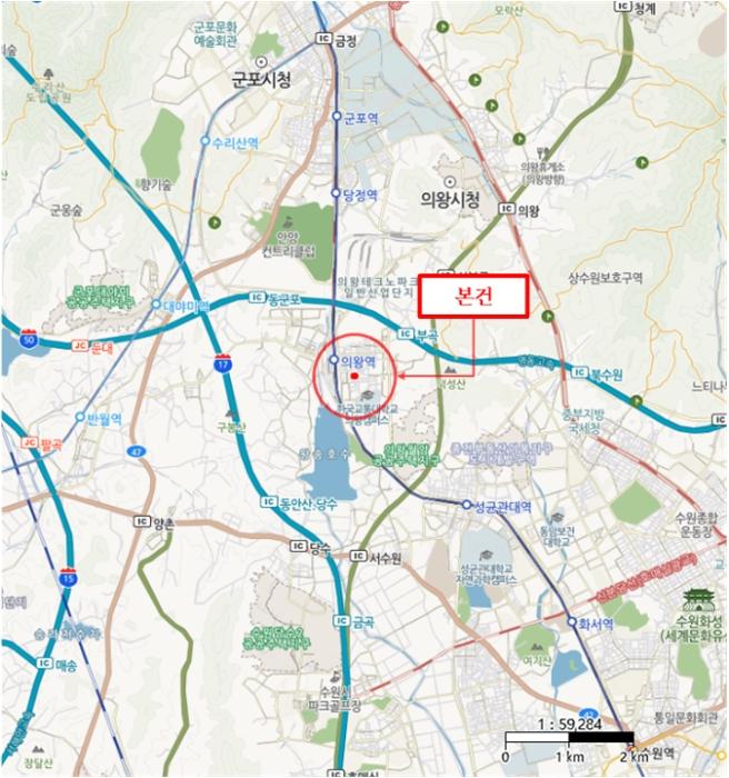 경기도 의왕시 솔밭1길 14, 6층602호 (삼동,청담벨리체2)구) 경기도 의왕시 삼동 146-11 오피스텔 경매 사진 24
