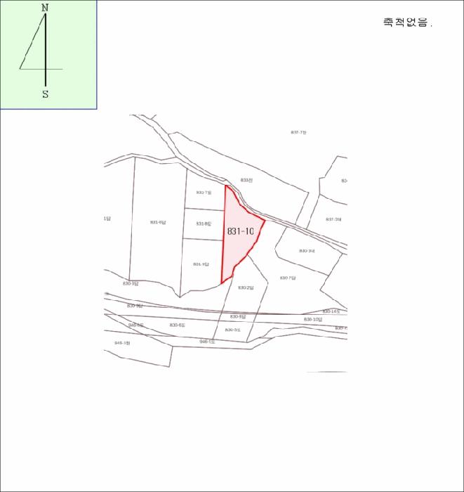 강원특별자치도 평창군 진부면 호명리 831-10 답 경매 사진 4