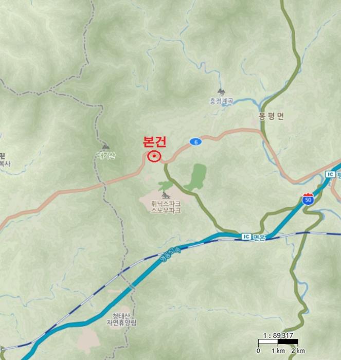 강원특별자치도 평창군 봉평면 무이리 989-28 임야 경매 사진 10