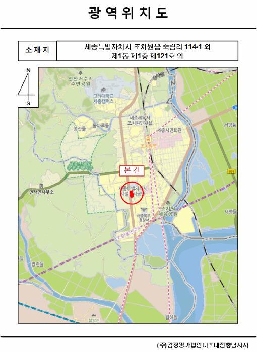 세종특별자치시 조치원읍 죽림리 114-1 1동 1층121호 근린상가 경매 사진 27