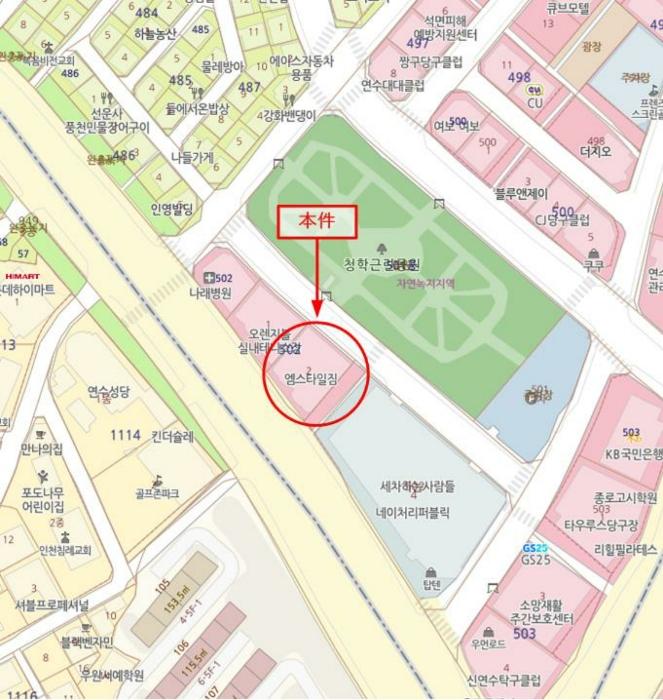인천광역시 연수구 청능대로 75, 1층102호 (청학동,아이엠씨-9)구) 인천광역시 연수구 청학동 502-2 근린상가 경매 사진 14