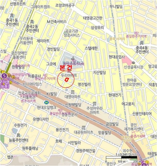 서울특별시 광진구 용마산로3길 78, 3층302호 (중곡동,모두스타빌)구) 서울특별시 광진구 중곡동 134-42 다세대(빌라) 경매 사진 9