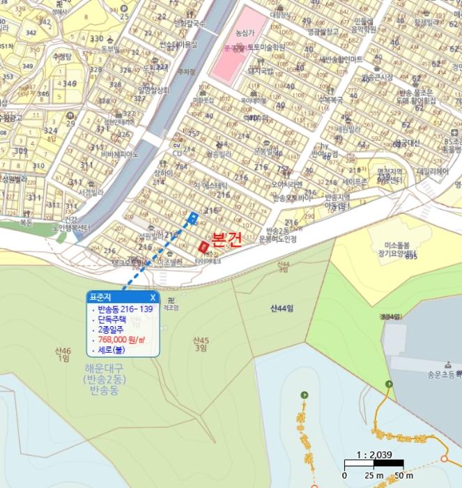 부산광역시 해운대구 반송동 216-181 주택 경매 사진 9