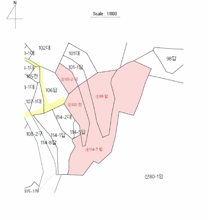 경상남도 고성군 하이면 봉현리 99 답 경매 사진 37