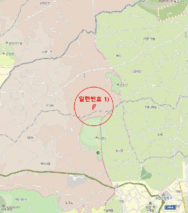 제주특별자치도 서귀포시 성산읍 오조리 1443 임야 경매 사진 36