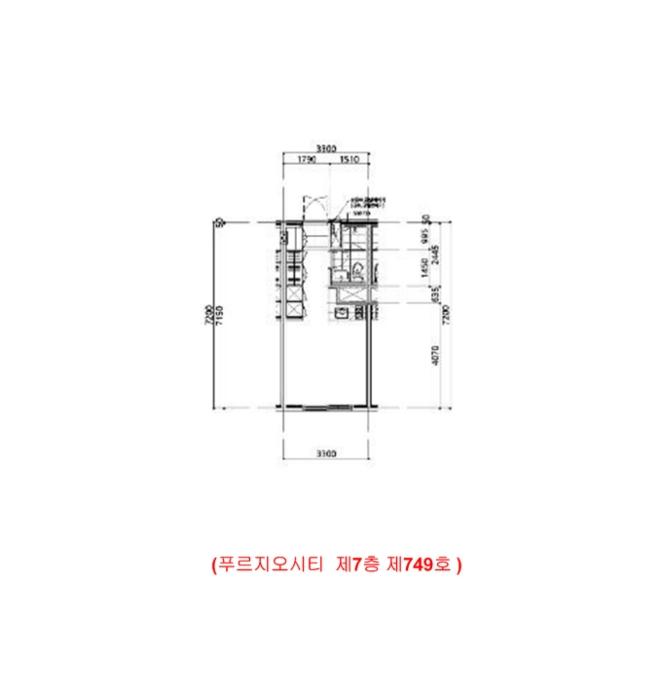 세종특별자치시 갈매로 364, 7층749호 (어진동,푸르지오시티)구) 세종특별자치시 어진동 656 오피스텔 경매 사진 10