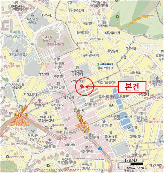 부산광역시 서구 동대신동3가 471-5 휴그린3차 11층1103호 오피스텔 경매 사진 10