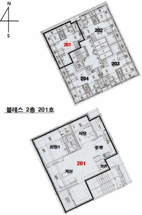 대전광역시 중구 선화서로 40, 2층201호 (선화동,블레스)구) 대전광역시 중구 선화동 369-2 아파트 경매 사진 18