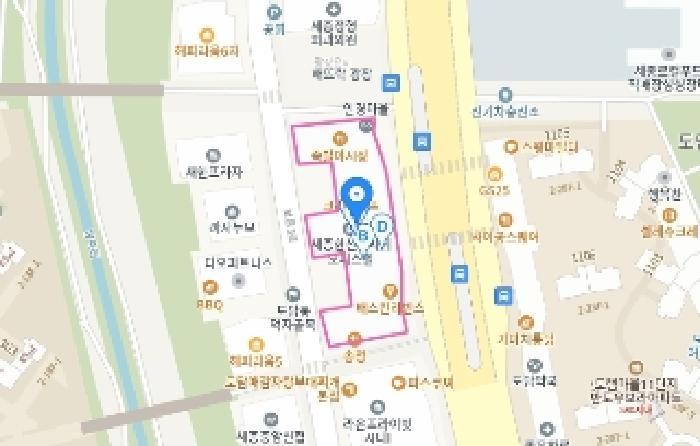 세종특별자치시 도담동 660 세종한신휴시티 7층745호 오피스텔 경매 사진 13
