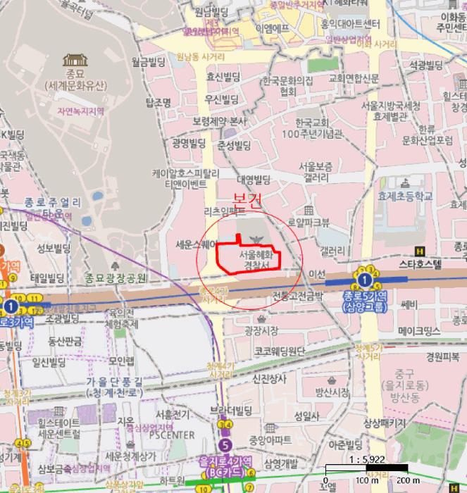 서울특별시 종로구 인의동 48-2 효성주얼리시티 2층제이2082호 근린상가 경매 사진 13