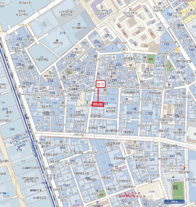 서울특별시 금천구 독산동 303-4 미림에이클래스 제101동 제12층 제1203호 오피스텔 경매 사진 13