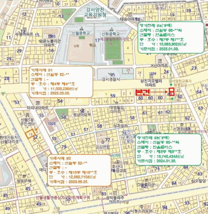 서울특별시 양천구 신월동 60-31 한울팰리스 제6층 제603호 오피스텔 경매 사진 9