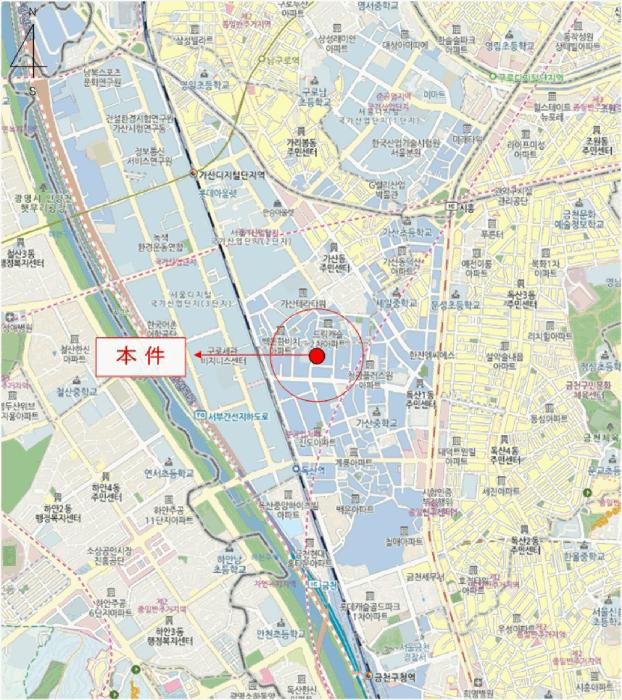 서울특별시 금천구 독산동 303-4 미림에이클래스 제101동 제6층 제601호 오피스텔 경매 사진 10