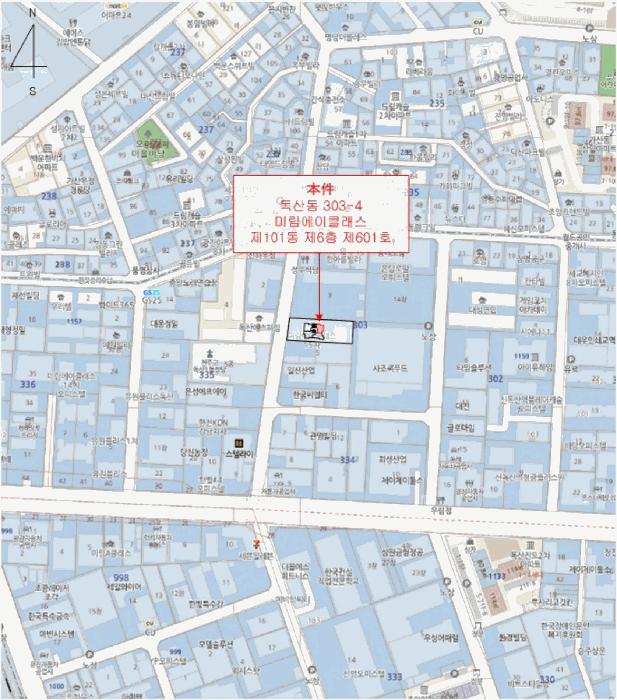 서울특별시 금천구 독산동 303-4 미림에이클래스 제101동 제6층 제601호 오피스텔 경매 사진 11