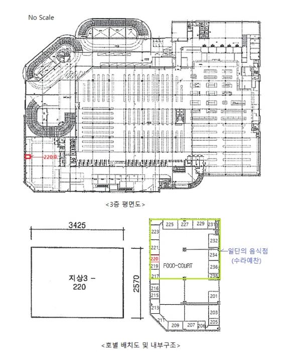 경기도 성남시 분당구 성남대로925번길 16, 3층220호 (야탑동,성남(분당)여객자동차터미널및복합건물)구) 경기도 성남시 분당구 야탑동 341 근린상가 경매 사진 12