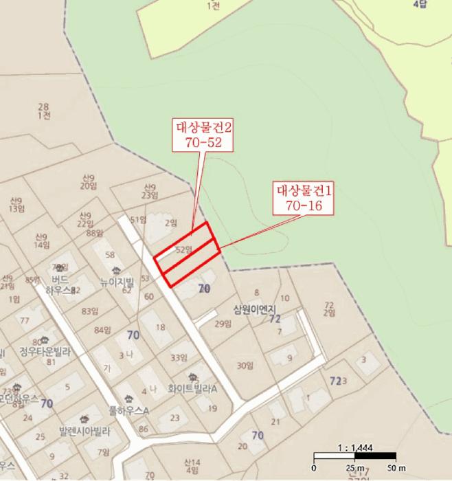 충청북도 음성군 금왕읍 내송리 70-16 임야 경매 사진 9
