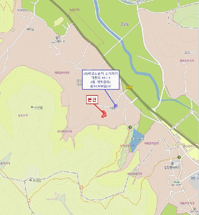 전라남도 고흥군 점암면 대룡리 486 대지 경매 사진 9