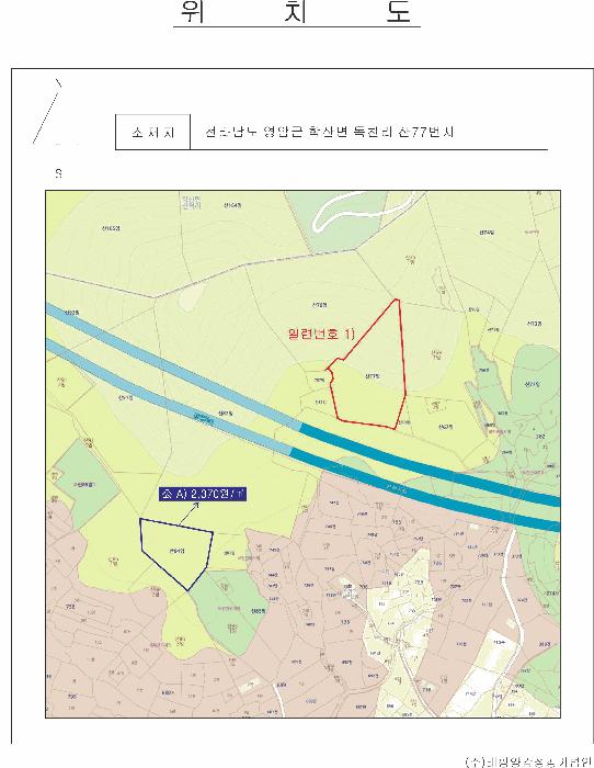 전라남도 영암군 학산면 독천리 산77 임야 경매 사진 4