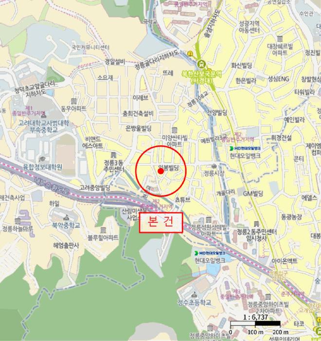 서울특별시 성북구 정릉동 685-13 무화과동(102) 2층 201호 다세대(빌라) 경매 사진 10