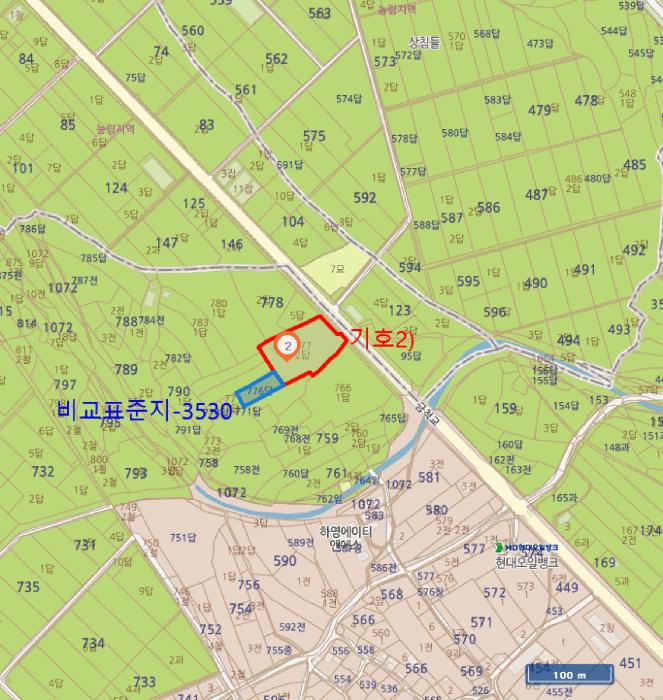 경상북도 경주시 건천읍 금척리 777-2 답 경매 사진 10