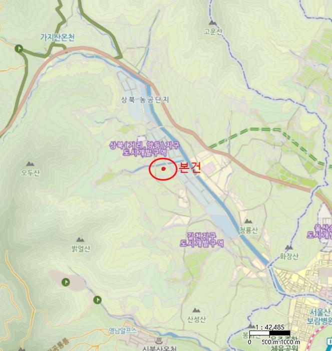 울산광역시 울주군 상북면 거리 549 대지 경매 사진 8