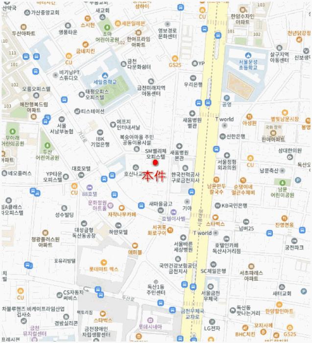 서울특별시 금천구 독산동 151-3 에스엠벨리체 제4층 제405호 오피스텔 경매 사진 14