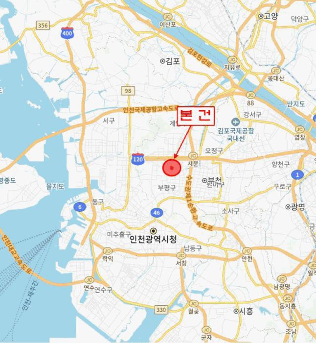 인천광역시 부평구 주부토로 236, 1층에이동128호 (갈산동, 인천테크노밸리 U1센터)구) 인천광역시 부평구 갈산동 94 근린상가 경매 사진 9