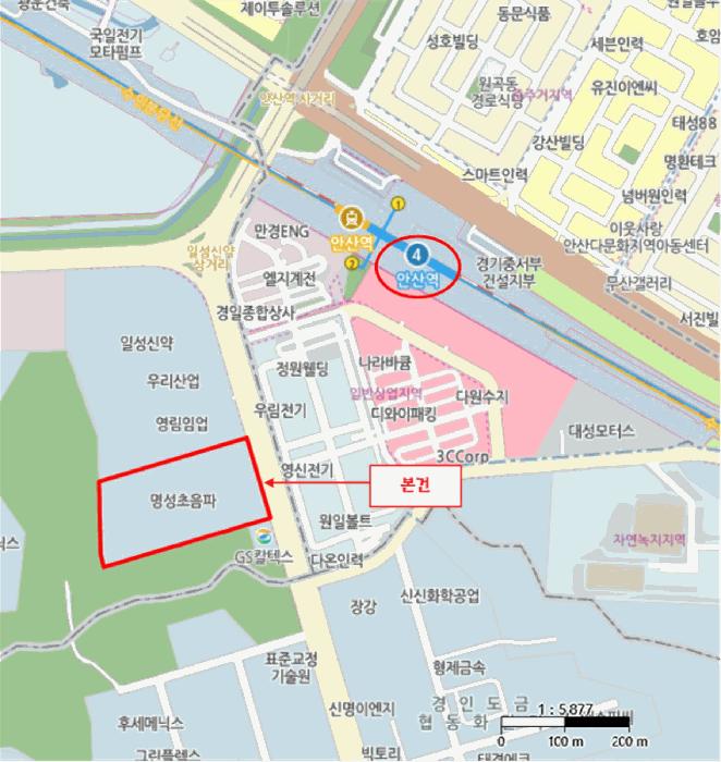 경기도 안산시 단원구 신길동 1229 리드스마트스퀘어지식산업센터 1층씨에이-142호 근린상가 경매 사진 20