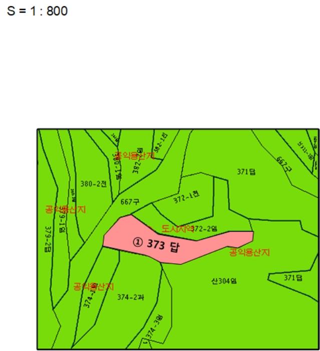 전라남도 화순군 화순읍 이십곡리 373 답 경매 사진 5