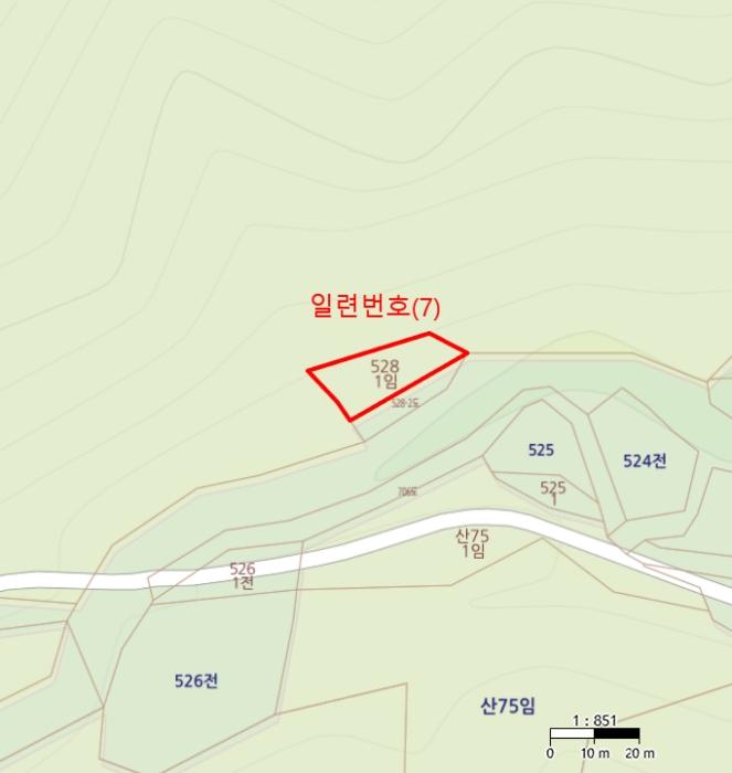 경상북도 영덕군 창수면 창수리 527 하천 경매 사진 25