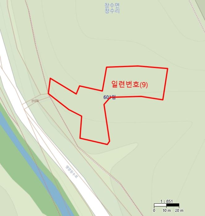 경상북도 영덕군 창수면 창수리 527 하천 경매 사진 27
