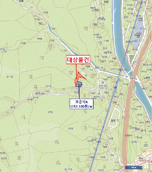 경상북도 울진군 후포면 삼율리 732-7 임야 경매 사진 7