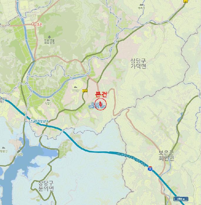 충청북도 청주시 상당구 가덕면 청용리 산30 임야 경매 사진 14