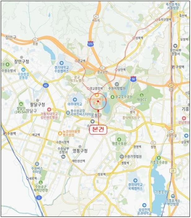 경기도 수원시 영통구 광교호수공원로 277, 지1층비1-133호 (원천동,광교중흥에스클래스판매시설)구) 경기도 수원시 영통구 원천동 589 근린상가 경매 사진 20