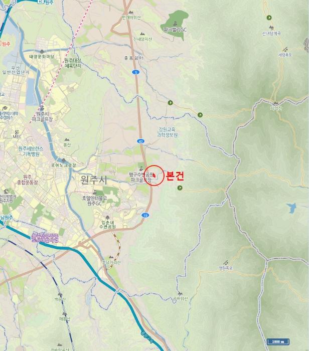 강원특별자치도 원주시 행구동 산158 임야 경매 사진 16