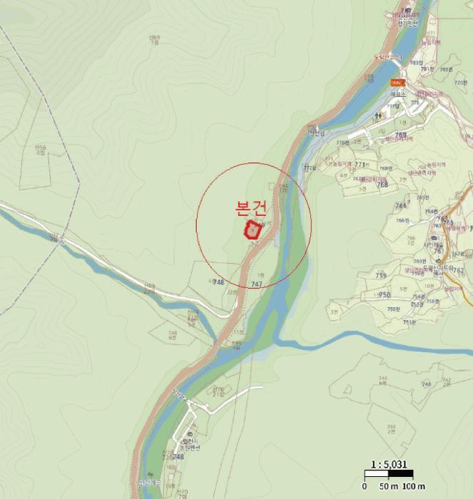 충청북도 단양군 단성면 가산리 749-9 대지 경매 사진 19